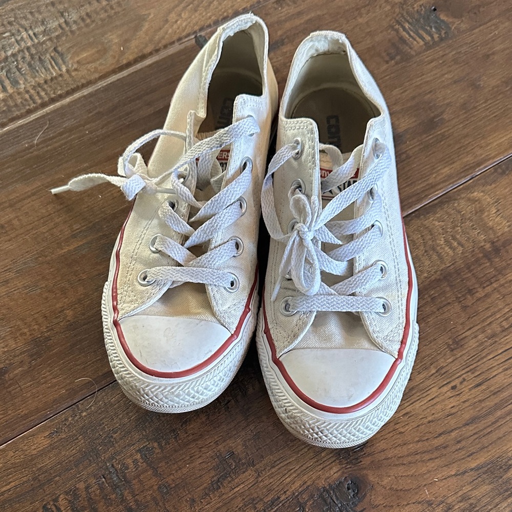 Classic White Converse Shoes